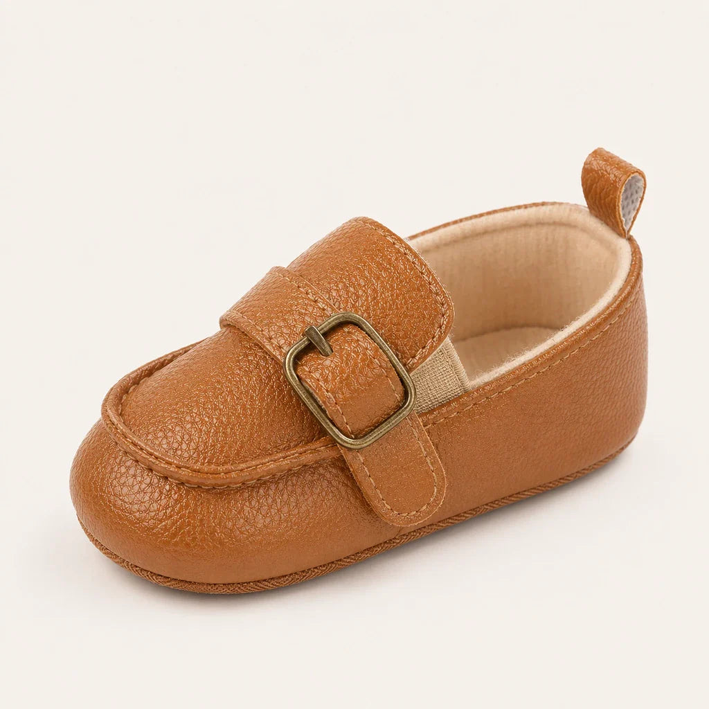 Chaussures Pour Bébé – Mocassins En Similicuir - vue 3/4
