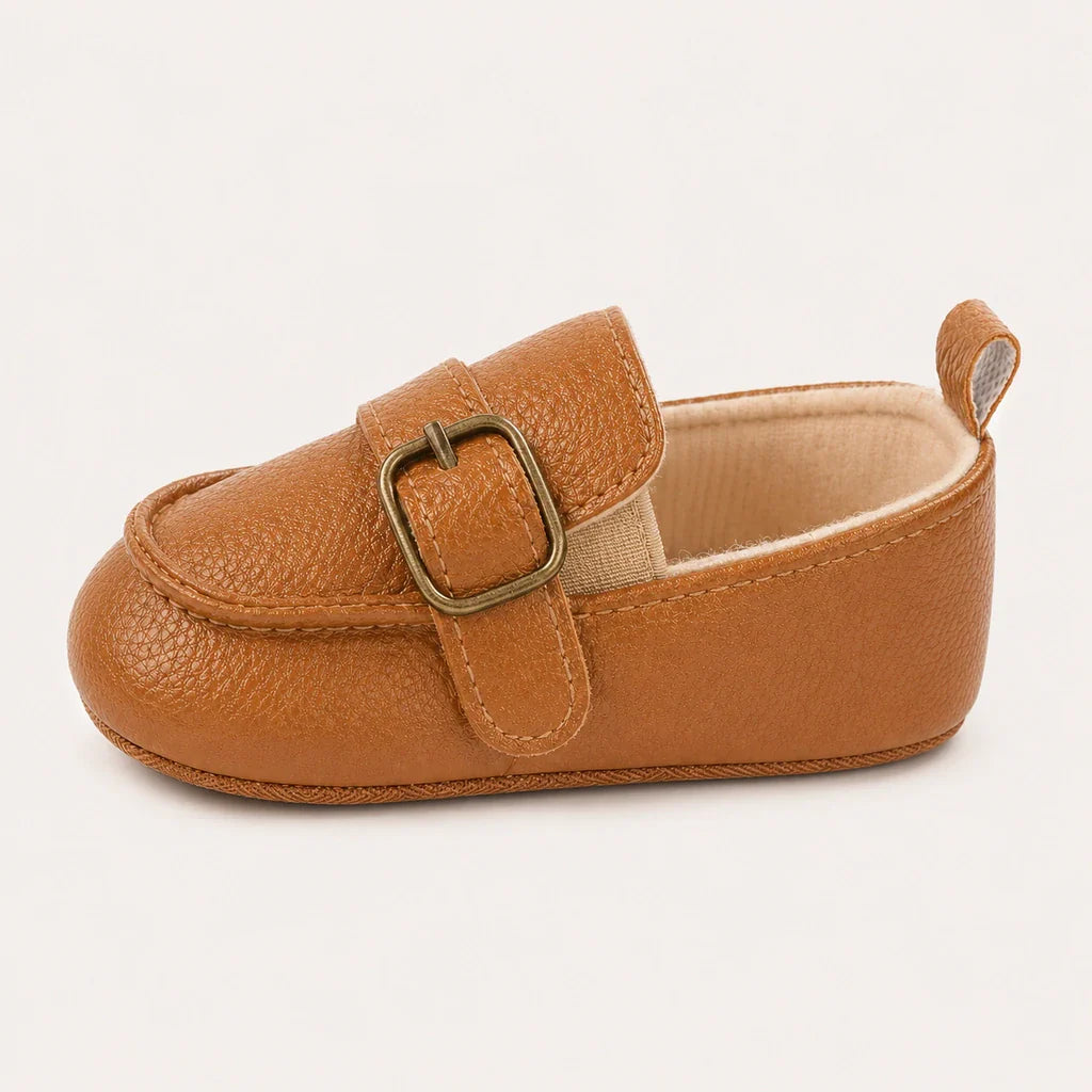 Chaussures Pour Bébé – Mocassins En Similicuir - vue de côté