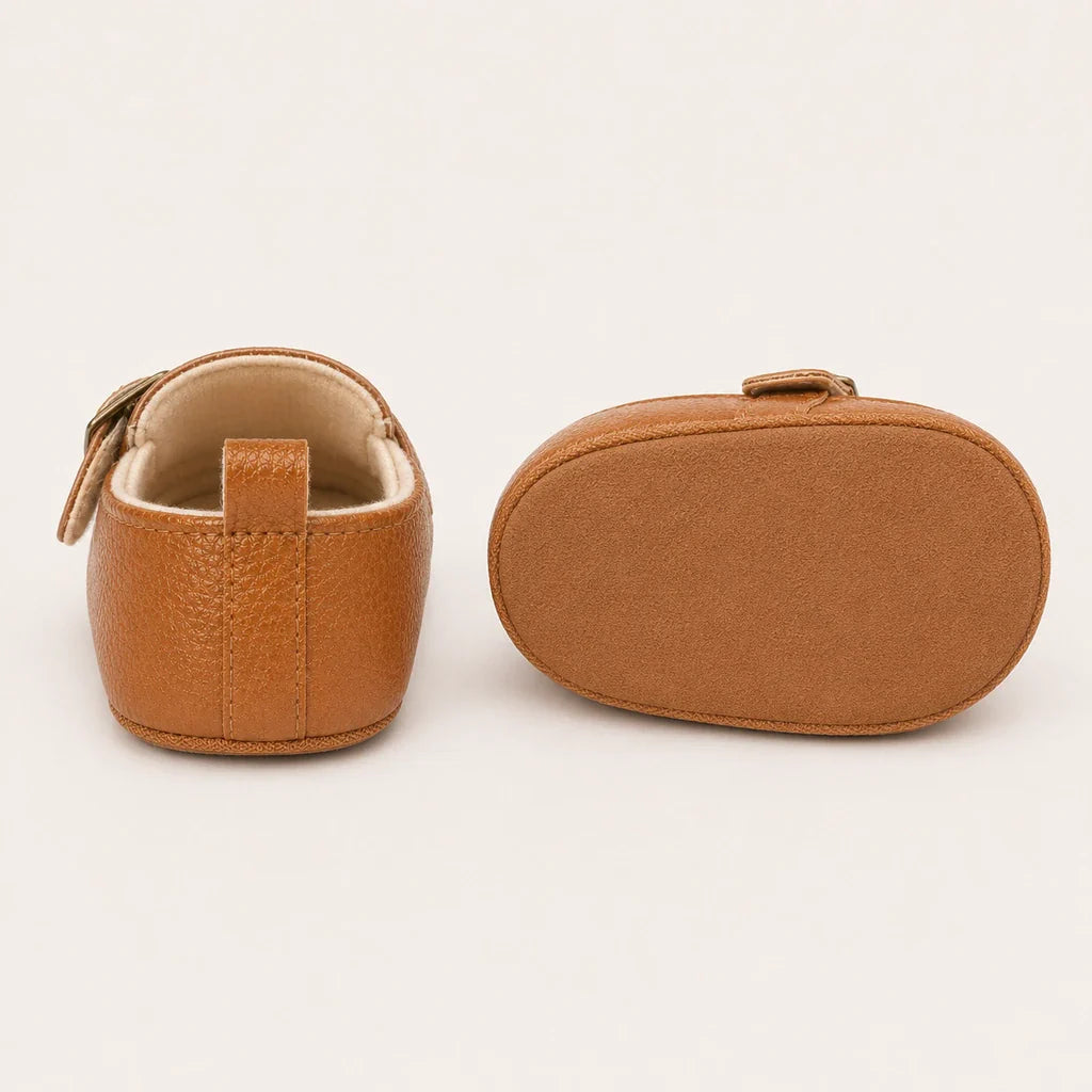 Chaussures Pour Bébé – Mocassins En Similicuir - vue de la semelle