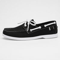 Mocassin Bateau Pour Homme En Similicuir - vue de côté