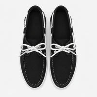 Mocassin Bateau Pour Homme En Similicuir - vue du dessus
