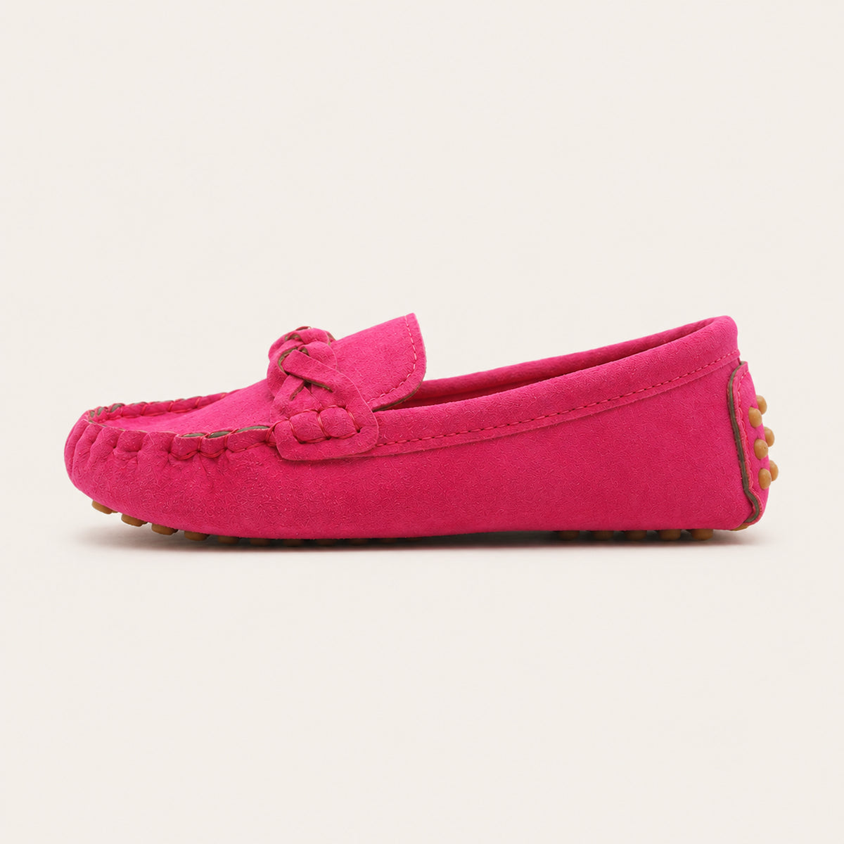 Mocassin Enfant En Daim - vue de côté