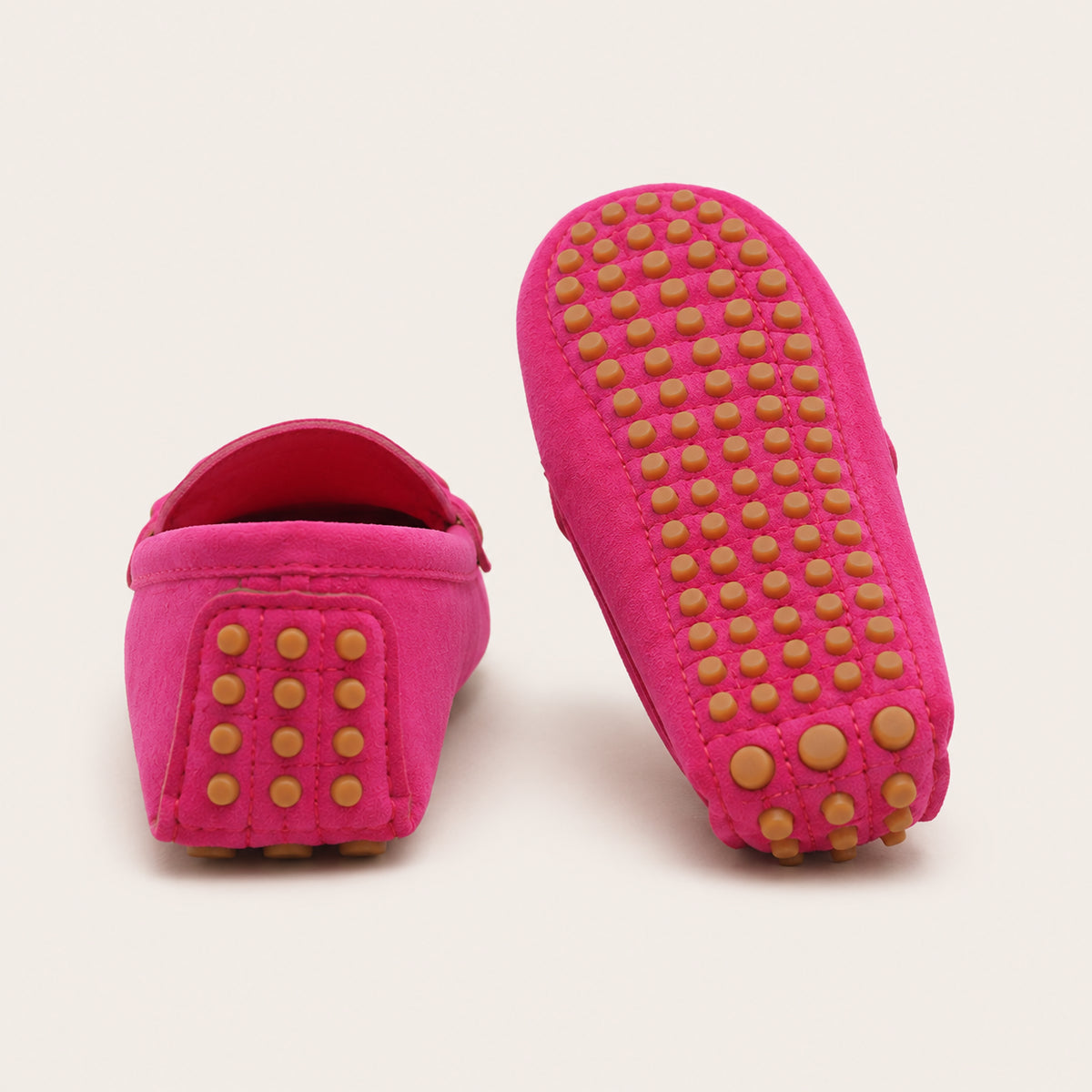 Mocassin Enfant En Daim - vue de la semelle