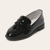 Mocassin Enfant Simili-Cuir Verni De Cérémonie - vue 3/4