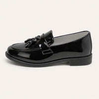 Mocassin Enfant Simili-Cuir Verni De Cérémonie - vue de côté