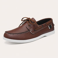 Mocassin Homme Bateau Marron - vue 3/4
