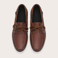 Mocassin Homme Bateau Marron - vue du dessus
