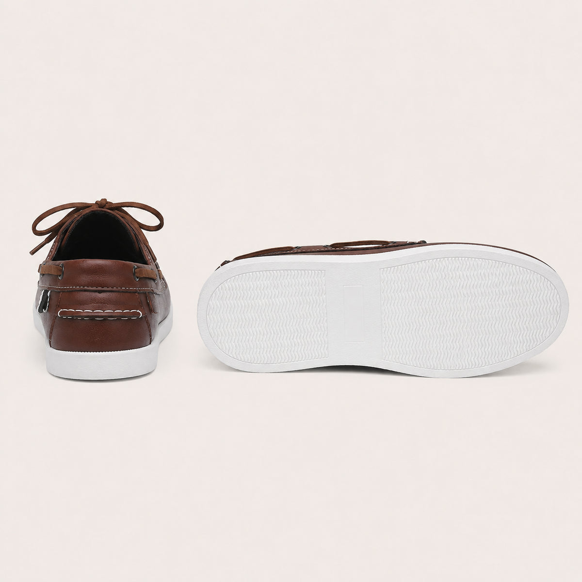 Mocassin Homme Bateau Marron - vue de la semelle