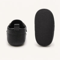 Mocassins Bébé En Similicuir À Boucle - vue de la semelle