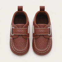 Mocassins Bébé Premiers Pas Marron - vue du dessus