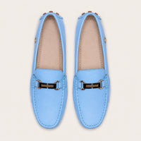 Mocassins De Conduite Pour Homme En Simili-Cuir - vue du dessus