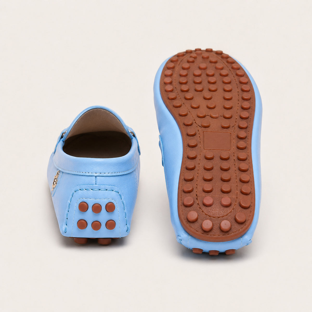 Mocassins De Conduite Pour Homme En Simili-Cuir - vue de la semelle