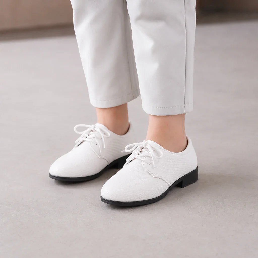 Mocassins de Mariage pour Garçons Blanc - porté