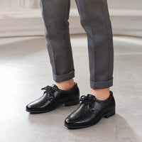Mocassins de Mariage pour Garçons Noir - porté