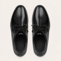 Mocassins de Mariage pour Garçons Noir - vue du dessus