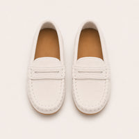 Mocassins enfant souples antidérapants - vue du dessus