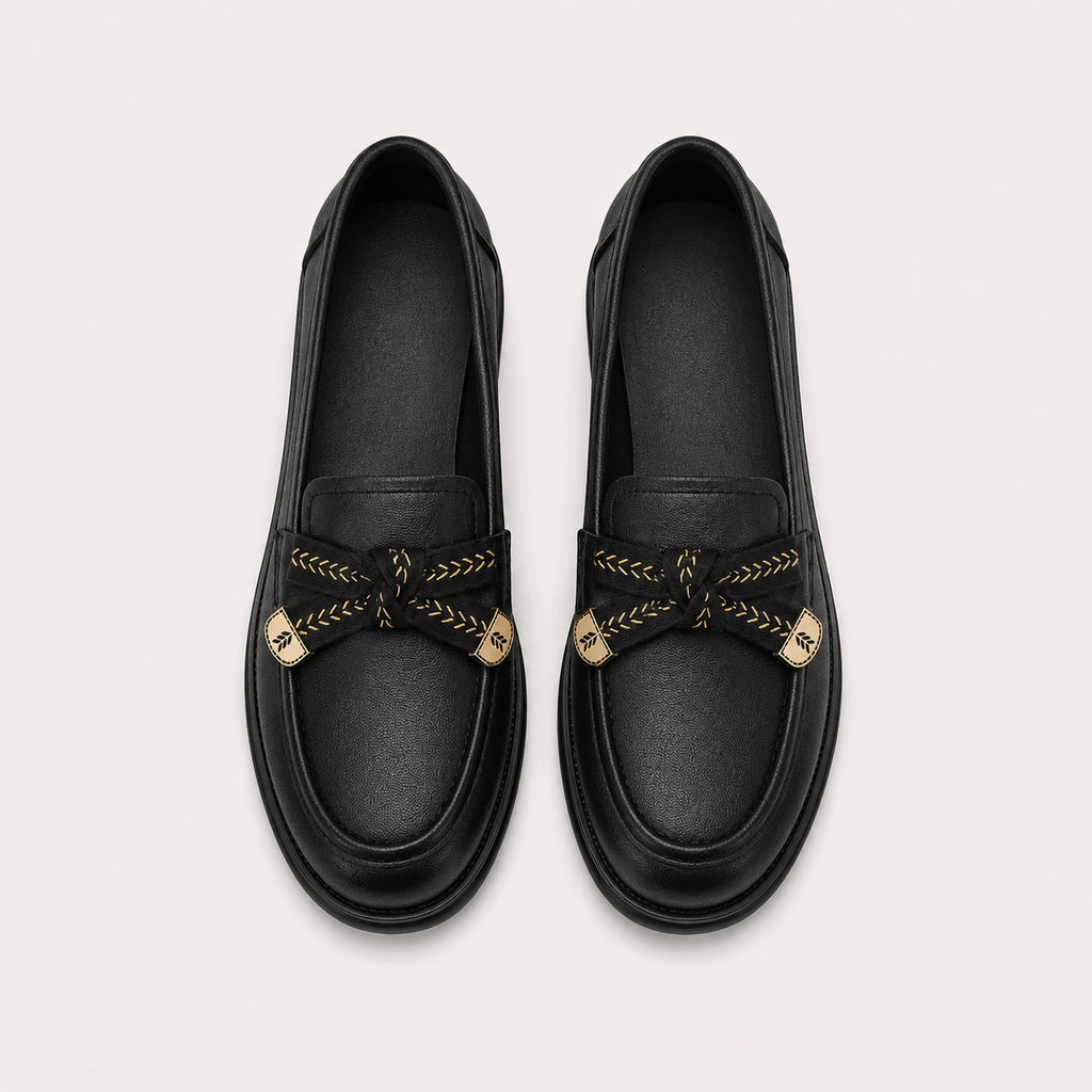 Mocassins Femme Automne À Bout Rond - vue du dessus