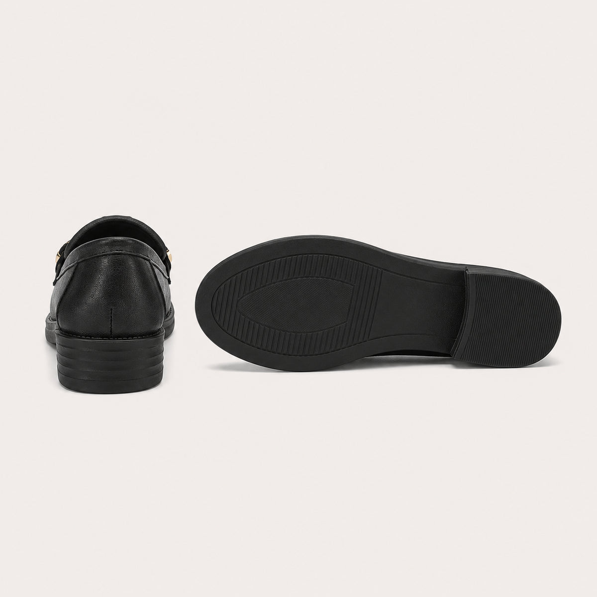 Mocassins Femme Automne À Bout Rond - vue de la semelle