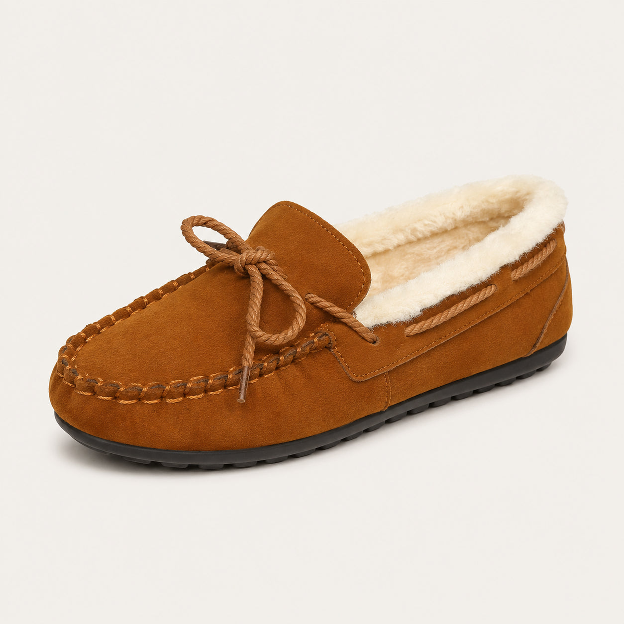 Mocassins Femme Fourrés - vue 3/4