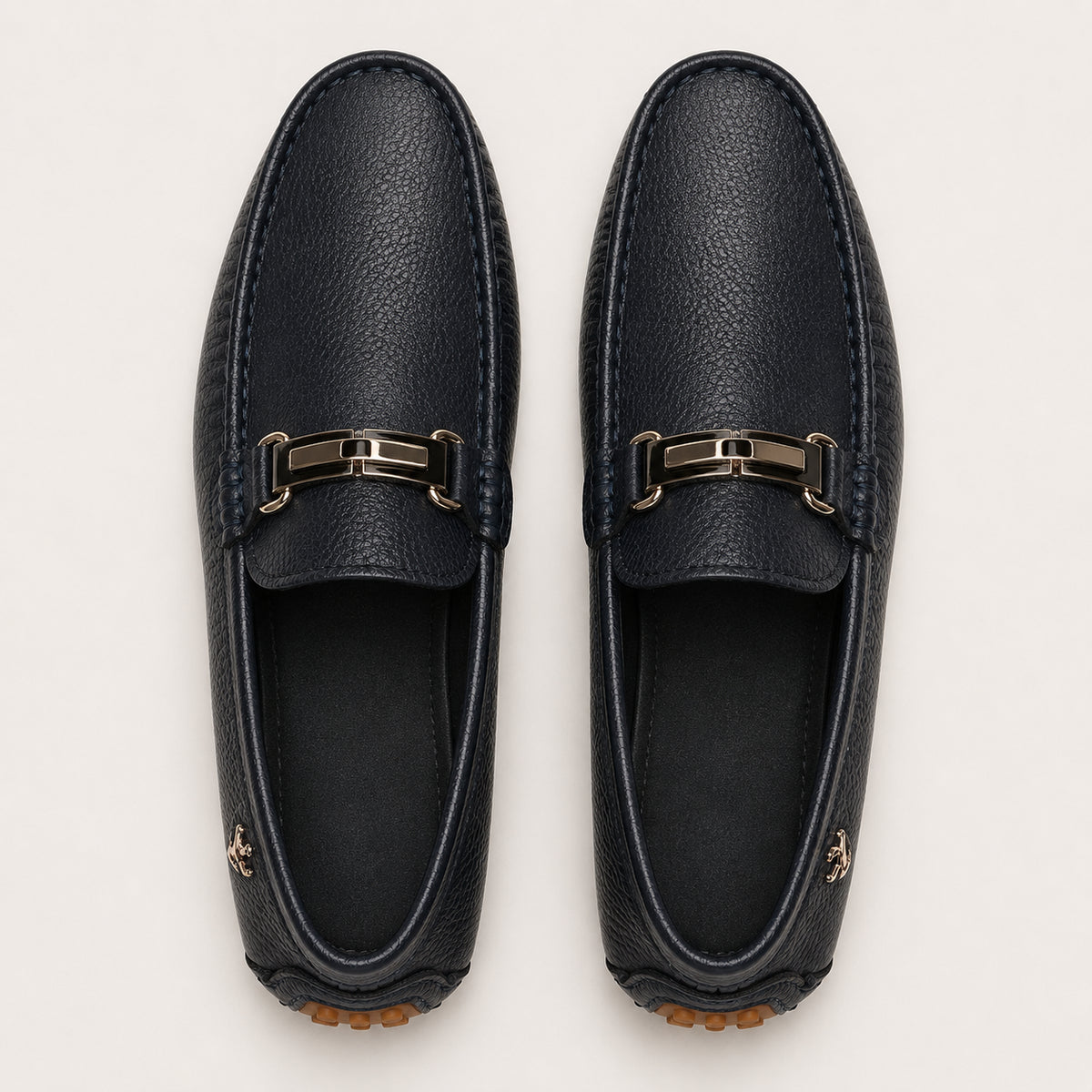 Mocassins Homme En Similicuir - vue du dessus