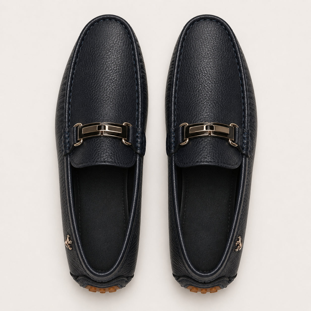 Mocassins Homme En Similicuir - vue du dessus