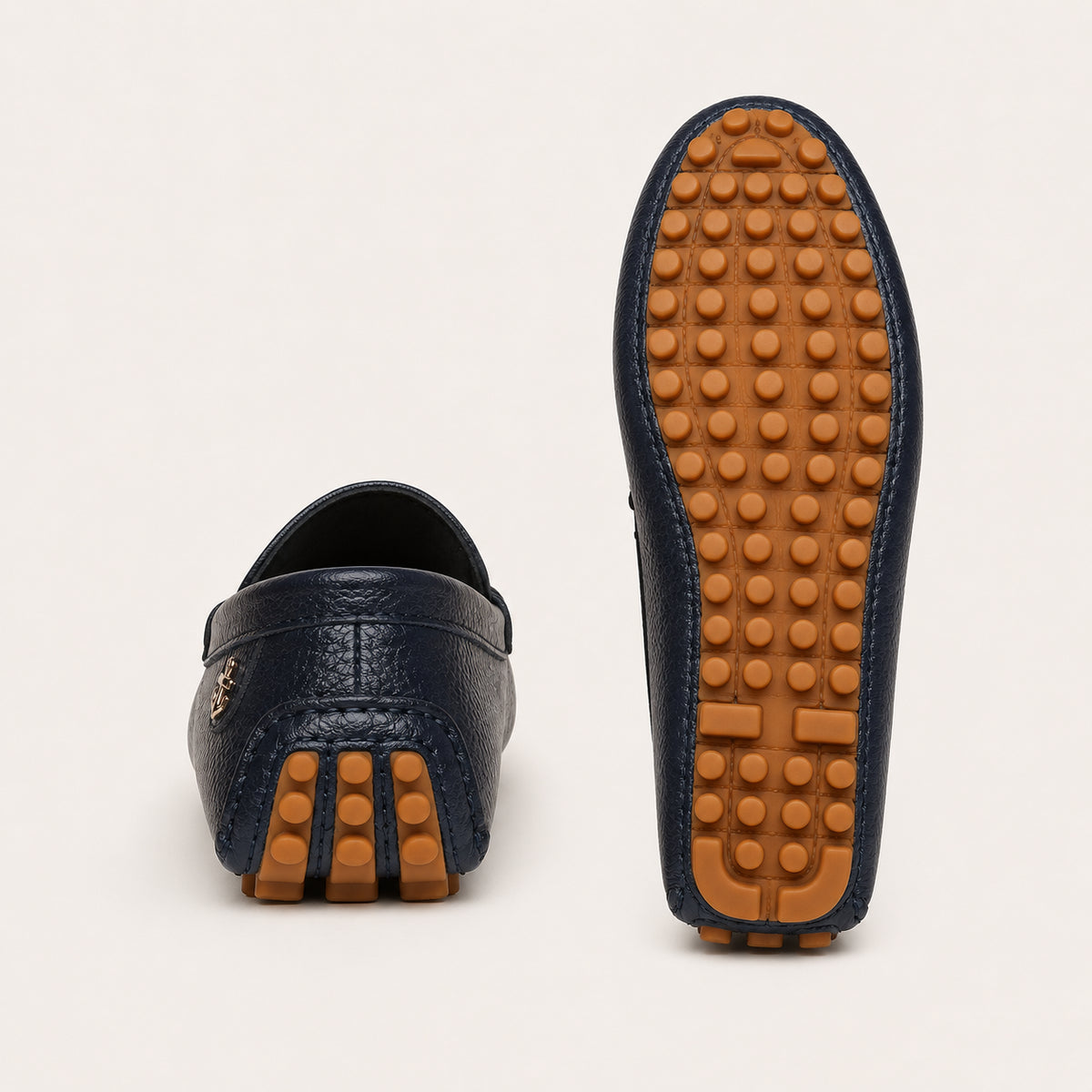 Mocassins Homme En Similicuir - vue de la semelle