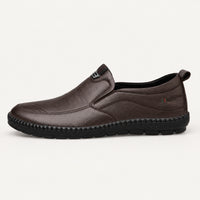 Mocassins orthopédiques à semelle épaisse pour homme - vue de côté