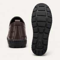 Mocassins orthopédiques à semelle épaisse pour homme - vue de la semelle