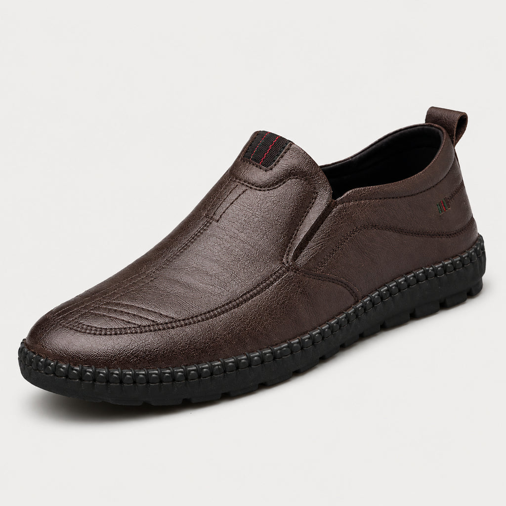 Mocassins orthopédiques à semelle épaisse pour homme - vue 3/4