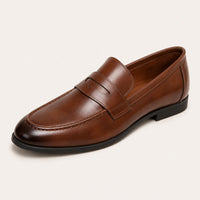Mocassins Penny Homme Marron - vue 3/4