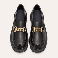 Mocassins Printemps Femme Plateforme - vue du dessus