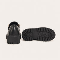 Mocassins Printemps Femme Plateforme - vue de la semelle